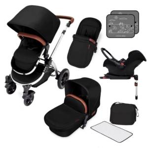 Ickle Bubba Stomp V4 Chrome Frame Travel System With Galaxy Cars
