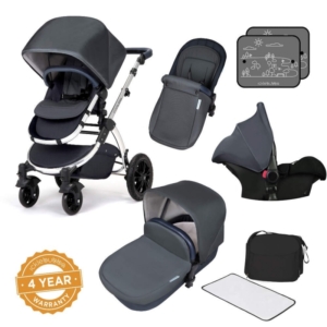 Ickle Bubba Stomp V4 Special Edition All-In-One Travel System-Bl