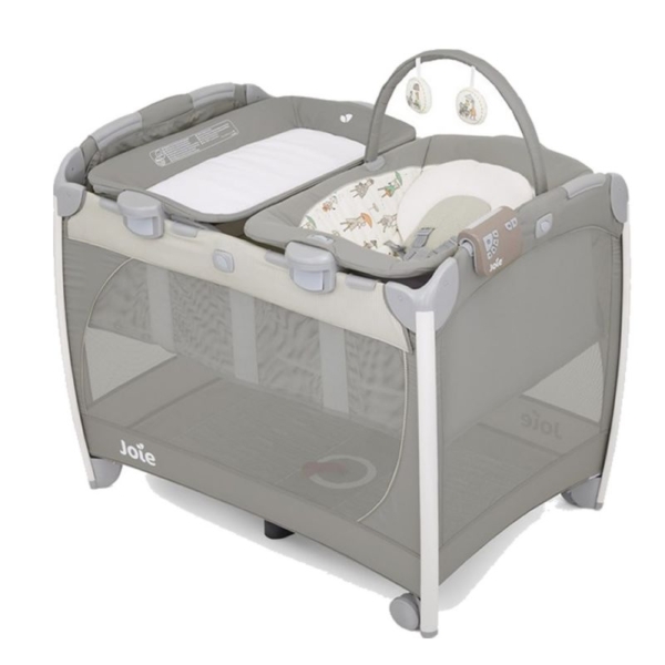 Joie Excursion Change & Bounce Travel Cot-In The Rain (New 2018)