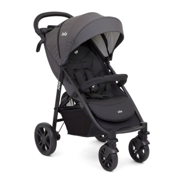Joie Litetrax 4 Wheel Stroller- Coal (New 2020)