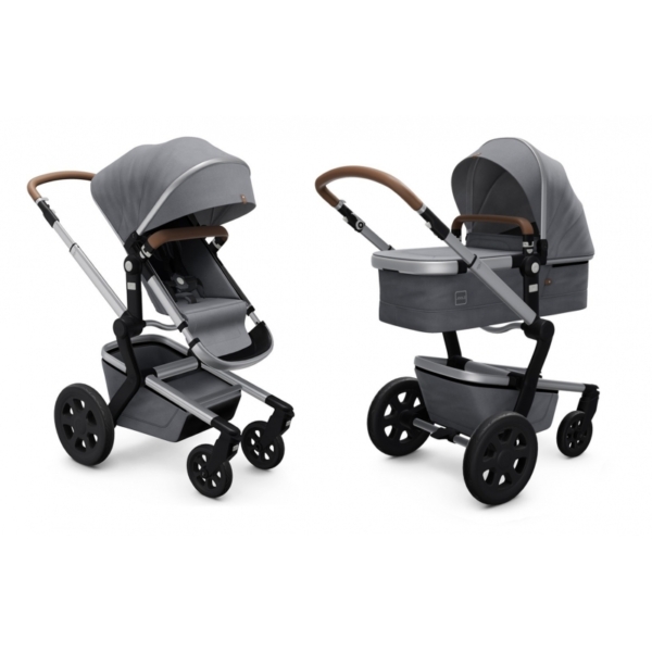 Joolz Day 3 2 in 1 Pram System-Gorgeous Grey + FREE Footmuff Wor