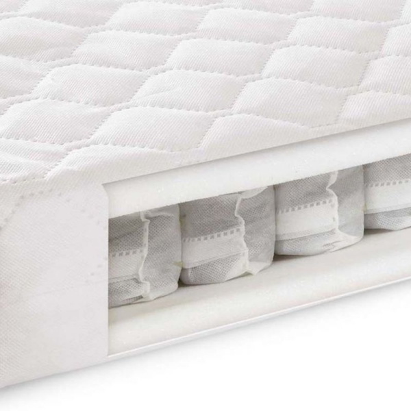Kiddies Kingdom Deluxe Pocket Sprung Mattress (140x70)