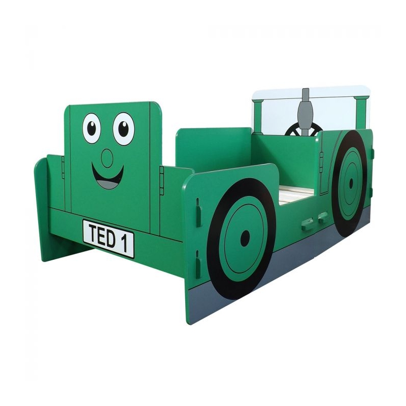Kidsaw Junior Toddler Bed-Tractor Ted