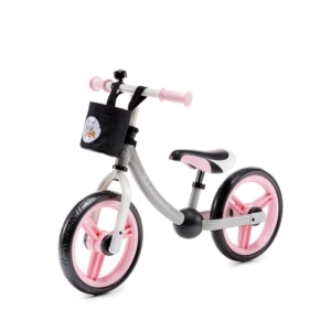 Kinderkraft 2Way Next Balance Bike with Accessories-Light Pink