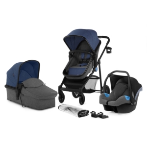 Kinderkraft Juli 3in1 Travel System-Denim