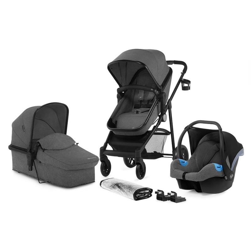Kinderkraft Juli 3in1 Travel System-Grey