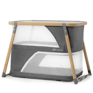 Kinderkraft Sofi Bedside Travel Baby Cot with Playpen Function-G