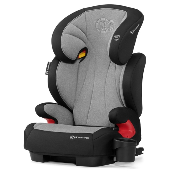 Kinderkraft Unity Group 2/3 Car Seat with ISOFIX Base-Grey