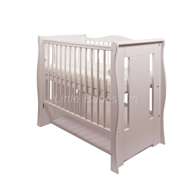 Little Babes Ltd Tia Spacesaver Cot-White