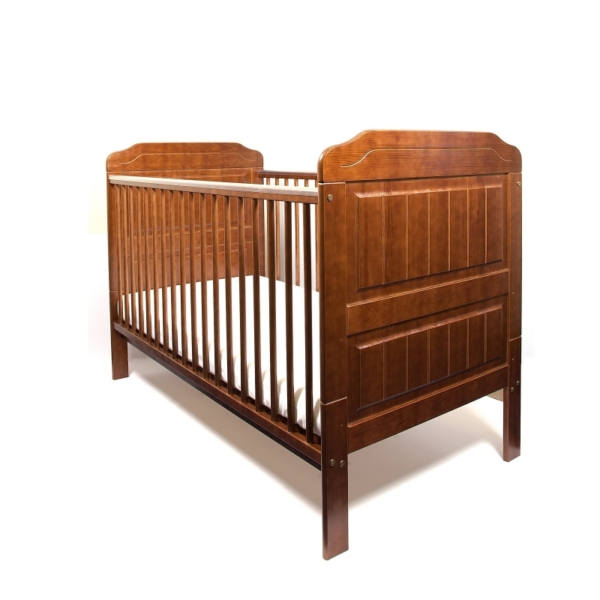 Little Babes Stanley Cotbed-Walnut