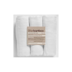 Little Bamboo 3 Pack Muslin Baby Wraps