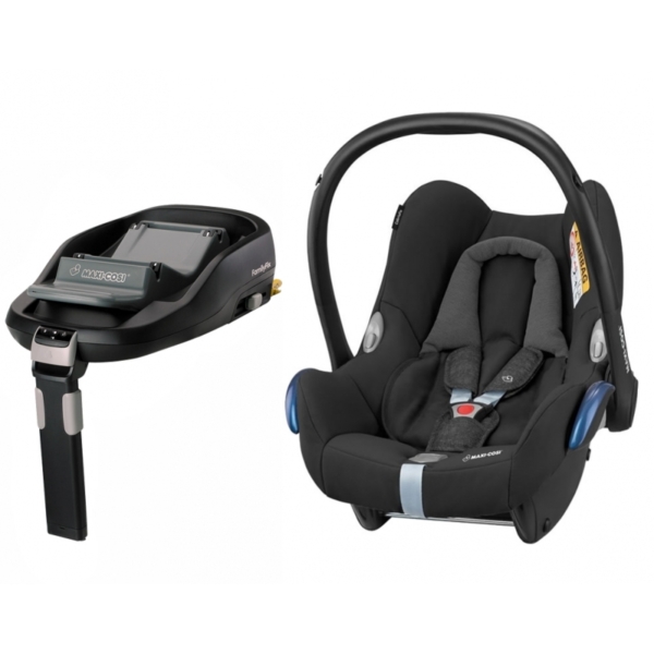 Maxi Cosi Cabriofix Group 0+ Car Seat With Familyfix Base-Nomad