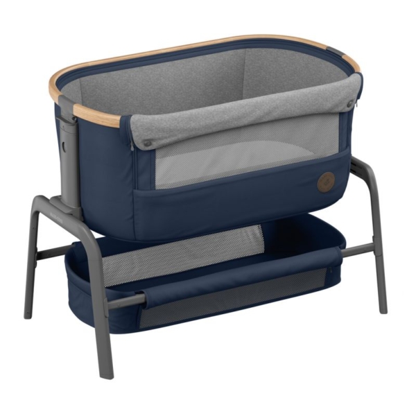 Maxi-Cosi Iora Co-Sleeper Crib-Essential Blue