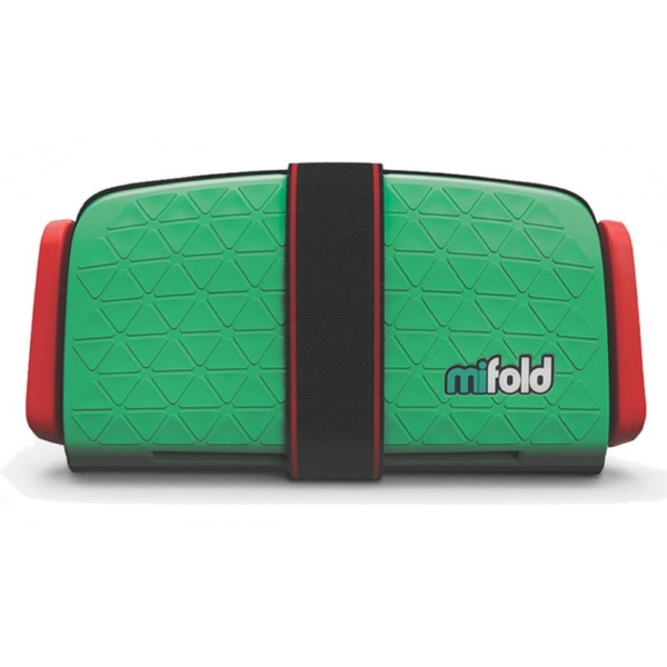 Mifold The Grab And Go Booster Seat-Lime Green