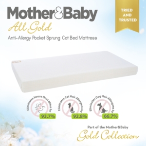Mother&Baby All Gold Complete Anti-Allergy Pocket Sprung Mattres