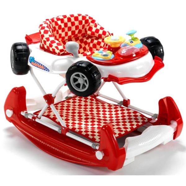 My Child Car Walker/Rocker-Red
