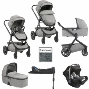 Nuna Demi Grow 3in1 Travel System-Frost