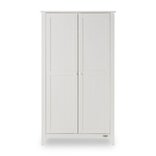 Obaby Belton Double Wardrobe-White