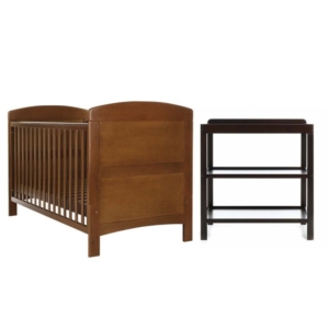 Obaby Grace 2 Piece Furniture Set-Walnut