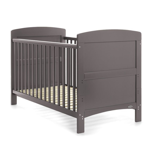 Obaby Grace Cot Bed-Taupe Grey