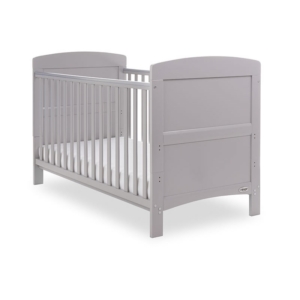 Obaby Grace Cot Bed-Warm Grey