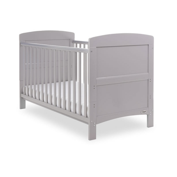 Obaby Grace Cot Bed-Warm Grey
