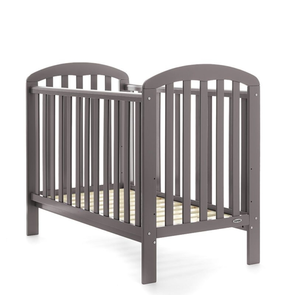 Obaby Lily Cot-Taupe Grey