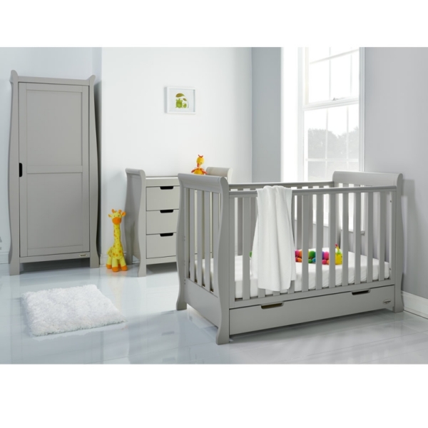 Obaby Stamford Sleigh SPACE SAVER 3 Piece Furniture Room Set-War