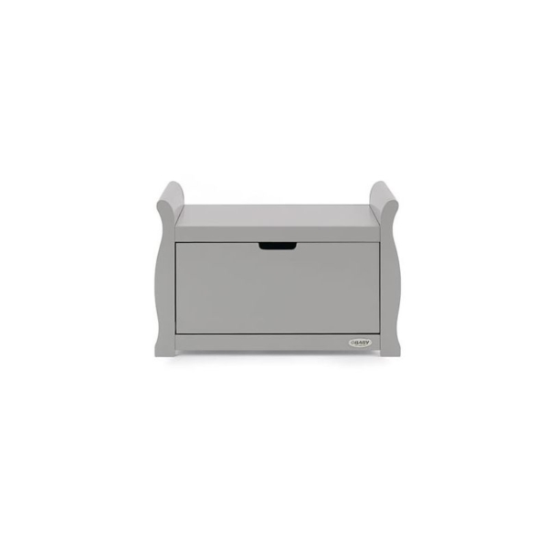 Obaby Stamford Sleigh Toy Box-Warm Grey