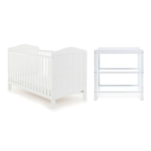 Obaby Whitby 2 Piece Furniture Set-White