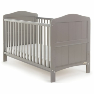 Obaby Whitby Cot Bed-Taupe Grey