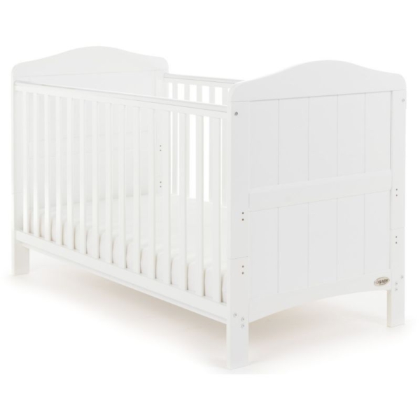 Obaby Whitby Cot Bed-White