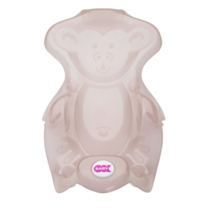 OK BABY Monkey Bath Seat-Taupe
