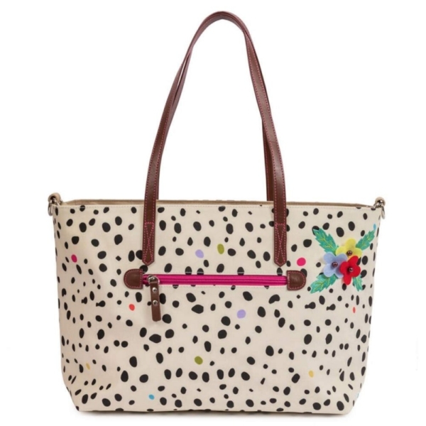 Pink Lining Nottinghill Tote-Dalmatian Fever