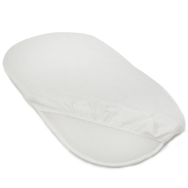 Purflo Breathable Bassinet Organic Cotton Fitted Sheet