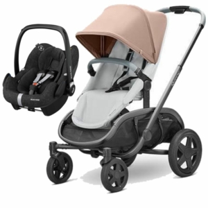 Quinny Hubb Graphite Frame XXL 2in1 Pebble Pro Travel System-Cor