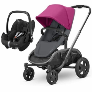 Quinny Hubb Graphite Frame XXL 2in1 Pebble Pro Travel System-Pin