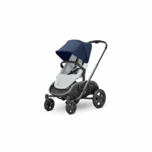 Quinny Hubb Graphite Frame XXL Shopping Stroller-Navy/Grey