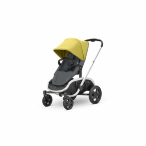 Quinny Hubb Silver Frame XXL Shopping Stroller-Ochre/Graphite