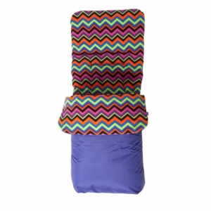 Red Kite Fleece Cosy Toes–Aztec Purple