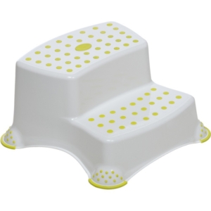 Safety 1st Double Step Stool-White/Lime (NEW 2019)