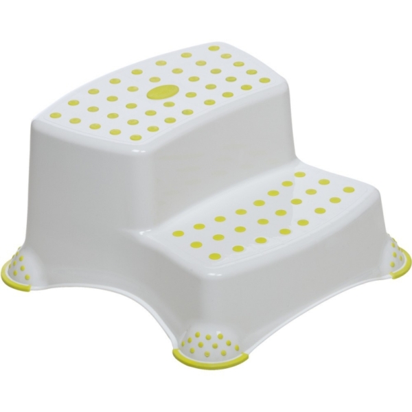 Safety 1st Double Step Stool-White/Lime (NEW 2019)