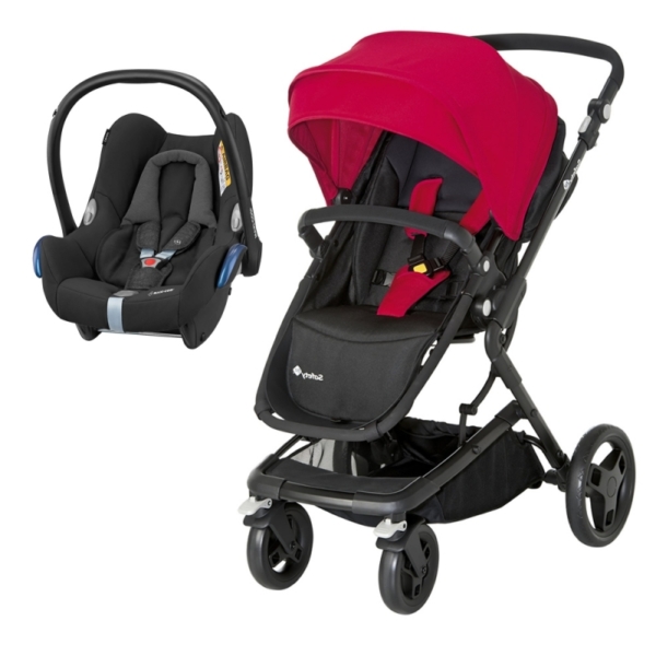 Safety 1st Kokoon 2in1 Travel System-Black & Red Clearance (NEW)