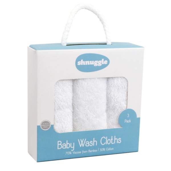 Shnuggle Wash Cloths (New)