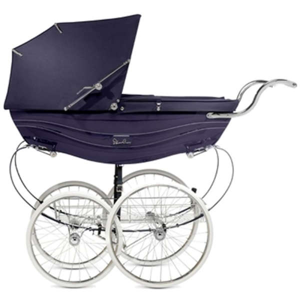 Silver Cross Balmoral Pram-Navy (New)