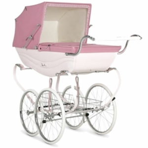 Silver Cross Balmoral Pram-Pink (New)