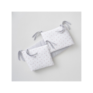 Silver Cross Girls Floral Bumper- Pink