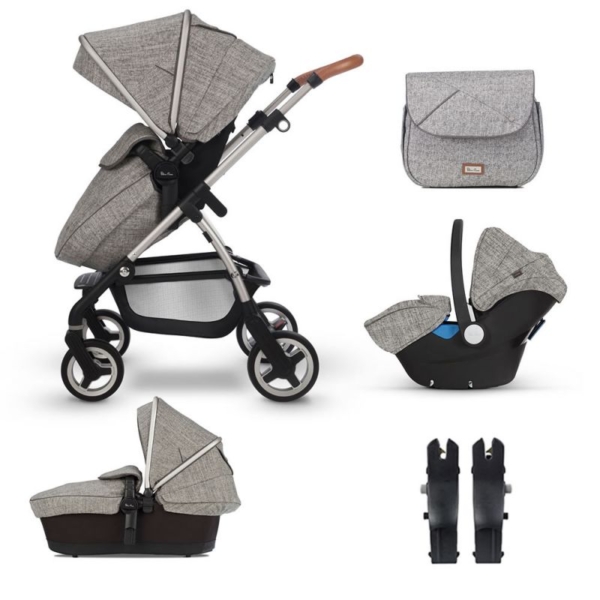 Silver Cross Wayfarer Travel System Bundle-Camden
