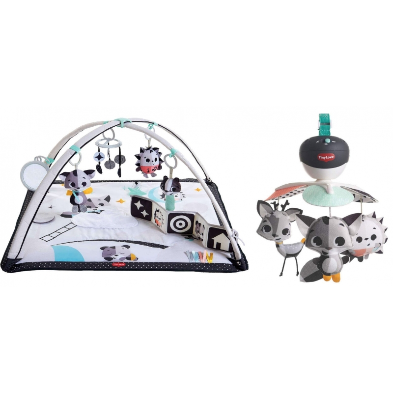 Tiny Love Black & White Gymini & Take Along Mobile-Magical Tales