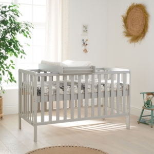 Tutti Bambini Malmo Cot Bed Bundle Including Cot Top Changer & M